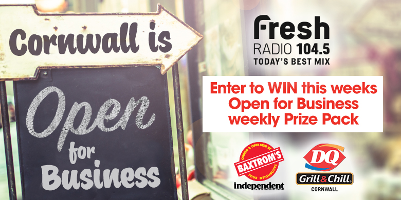  Cornwall  is Open  for Business Week 3 104 5 Fresh Radio