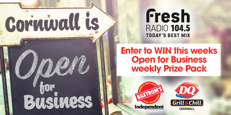Cornwall is Open for Business Week 3 104 5 Fresh Radio Cornwall is Open for Business Week 3 104 5 Fresh Radio